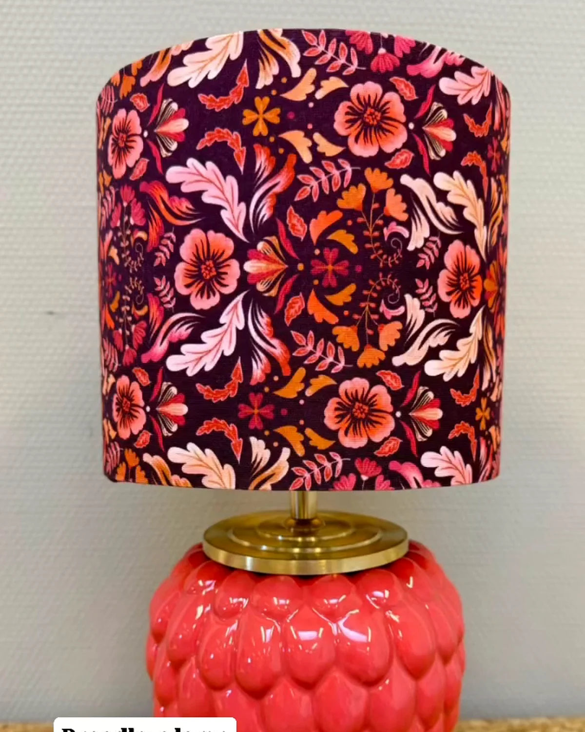 Coral Flower Pop – draadloze tafellamp
